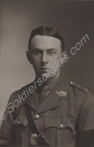 Lieutenant Lionel W. Halse. 1st Battalion, The Glo
