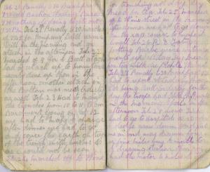 Diary of 12607 Private Henry Griffin. 9th Battalio
