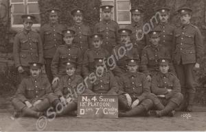 13 Platoon D Company 7th Battalion Gloucestershire