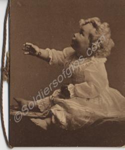 Christmas card to his infant daughter Eileen from
