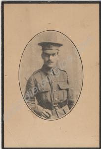 13925 Lance-Corporal Maurice Bircher. 8th Battalio