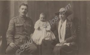 Family group - 9946 Company Sergeant Major William