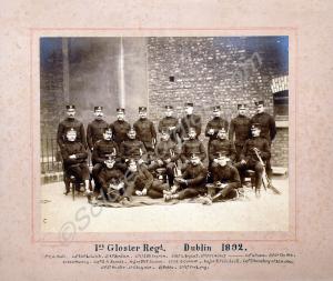 Officers. 1st Battalion, The Gloucestershire Regim