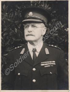 Lieutenant-Colonel Dan Burges V.C., Governor of th