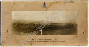 Royal Review. 'B' Company, 1st Battalion, The Glou