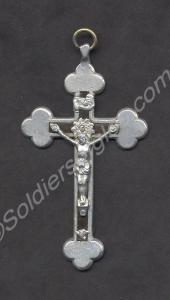 Crucifix depicting Christ on the cross, made from