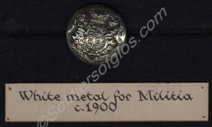 Militia button. The Gloucestershire Regiment. c. 1