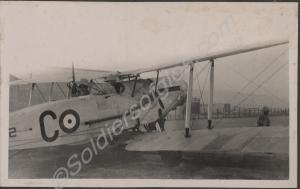 Cox and Davidson in A Bristol Fighter F2B. Quetta,