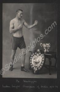 Private Newbiggin. - Welterweight Champion of Indi