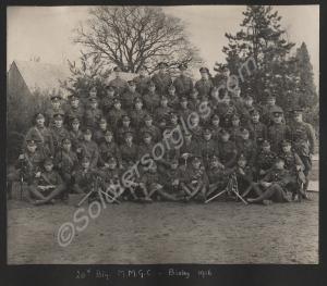 20th Battery, Motor Machine Gun Corps. Bisley. 191