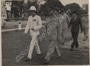 Major-General L. H. Cox.  King's Birthday Parade,