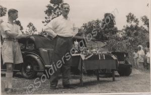 Major-General L. H. Cox.  Prizegiving, Singapore,