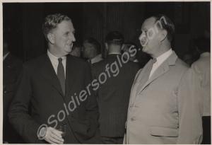 Major-General L. H. Cox.  Civilian clothes c. 1948
