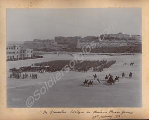 Parade. 2nd Battalion, The Gloucestershire Regimen