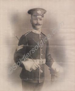 7111 Sergeant Thomas King. 2nd Battalion and Depot