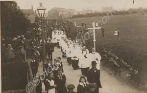 The funeral cortege of Private Alfred Potter of 1/