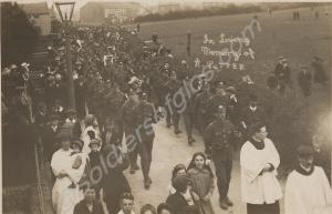 The funeral cortege of Private Alfred Potter of 1/