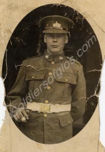 Soldier of The Gloucestershire Regiment.  c. 1924.