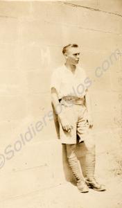 Soldier of The Gloucestershire Regiment.  c. 1928.