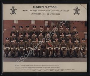 Minden Platoon. Depot the Prince of Wales's Divisi