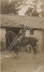 3736/241212 Private William Honeyball mounted on a