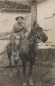 3093/240967 Sergeant William Clare, mounted on a h