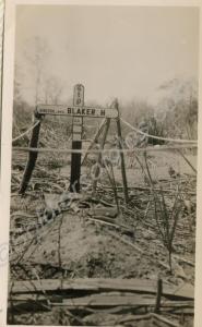 Grave of Private H. Blaker. 10th Battalion, The Gl