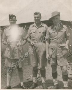 T. Hayward, R. Orman and D. Price. 10th Battalion,