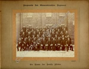 Sergeants of 2nd Battalion, The Gloucestershire Re