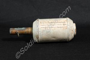 Phosphorus bomb, hand or rifle No. 27. 1914-1918.