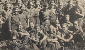 Group of soldiers. (Possibly 2nd Battalion, The Gl