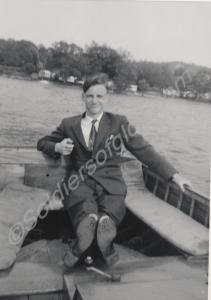 Bandsman Victor S. Harvey. 5th (Territorial) Batta