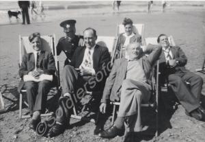Bandsmen Vic Harvey, Joe Price, John Hall, Bill Mo