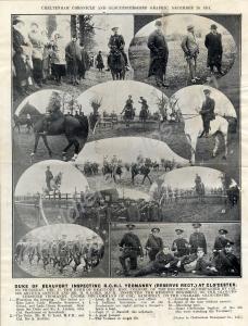 Duke of Beaufort, Lieutenant-Colonel R.P. Sandeman
