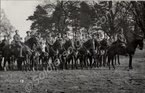 Captain H.W. Ponsonby with No. 5 Troop, "D" Squadr