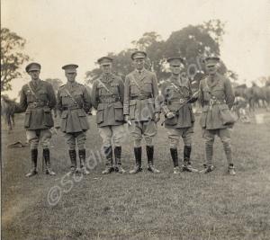 Officers of "D" Squadron,  2/1st Royal Gloucesters