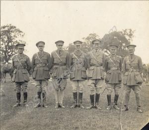 Officers of 2/1st Royal Gloucestershire Hussars.