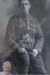 27734 Private Wilfred Joseph Bateman.  12th Battal