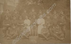 Officers' Mess personnel. 10th Battalion, The Glou