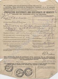 Protection Certificate and Certificate of Identity