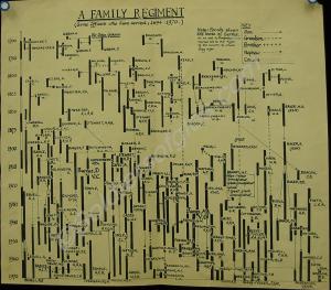 Document entitled "A FAMILY REGIMENT (Some Officer