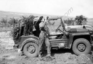 23400280 Lance-Corporal L.K.  Whittle with Austin