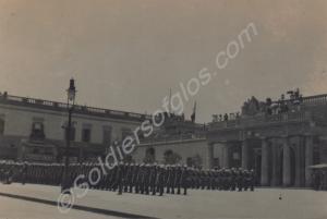 Parade. 2nd Battalion, The Gloucestershire Regimen