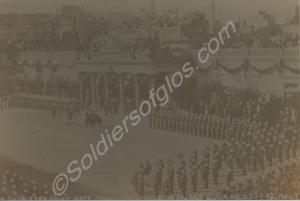 Parade. 2nd Battalion, The Gloucestershire Regimen