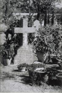 Grave of Elizabeth Clothier, wife of Corporal Will