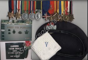 Group of five medals; 1939-1945 Star; France and G