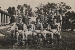 Football team. 1st Battalion, The Gloucestershire