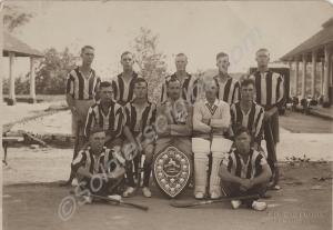 Hockey team, Singapore. 1st Battalion, The Glouces