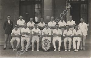 Cricket team. 1st Battalion, The Gloucestershire R