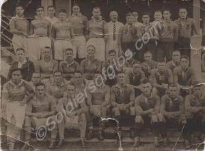 Two Rugby teams.  Bangkok Europeans (including a P